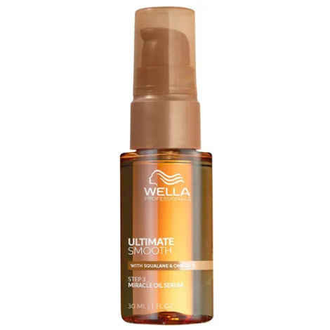 Aceite Miracle Oil Wella Ultimate Smooth 30ml. Paso 3