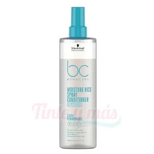 Acondicionador Spray 200ml. Moisture Kick Glycerol Schwarzkopf