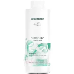 Acondicionador Wella Rizos Y Ondas Nutricurls 1000ml.