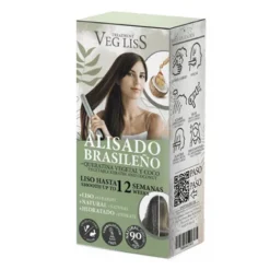 Alisado Brasileño Veg Liss De Keratina Vegetal Y Coco