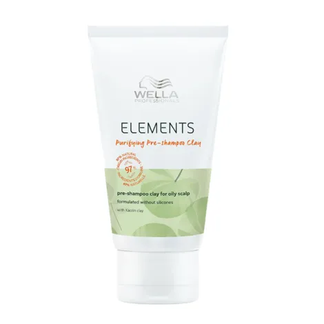 Arcilla Purificante Pre-Champú Wella Elements 70ml.