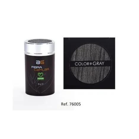 Asuer Fibras Capilares Naturales 25gr. Color Gris