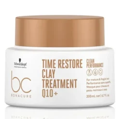 BC Bonacure Q10+ Mascarilla Tratamiento Time Restore Clay 200ml. Schwarzkopf