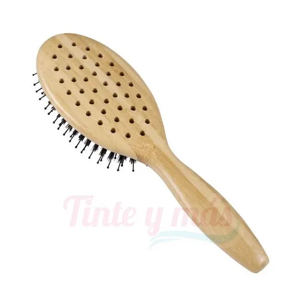 Cepillo De Madera Ovalado Bamboo 65x225mm Steinhart Professional - Imagen 2