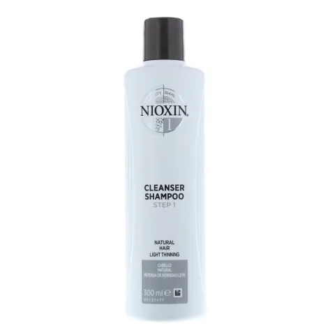 Champú Nioxin Sistema 1 Cabellos Finos Y Naturales 300ml.