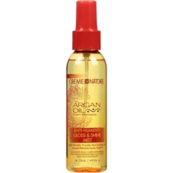Creme Of Nature Aceite De Argan Oil Gloss Shine Mist Anti Humedad