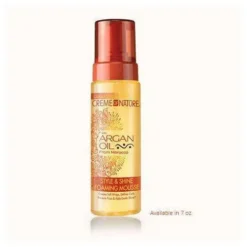 Creme Of Nature Argan Oil Foaming Mousse 207ml.