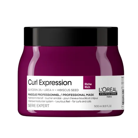 Loreal L'Oréal Mascarilla Hidratante Curl Expression RICH Serie Expert 500ml.