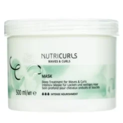 Mascarilla Nutricurls Waves & Curls Para Rizos Y Ondas 500ml. Wella