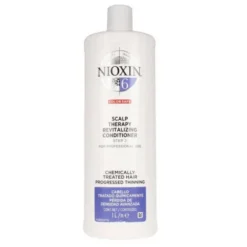 Nioxin Conditioner 6 Revitalizing 1000ml. Cabello Tratado Quimicamente