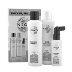 Nioxin Kit Sistema 1 Para Cabello Natural Con Pérdida De Densidad Leve.