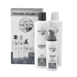 Nioxin Kit Sistema 2 Cabello Natural Con Pérdida De Densidad Avanzada.