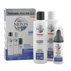 Nioxin Sistema 6 Para Cabello Tratado Químicanente Con Perdida De Densidad Avanzada.