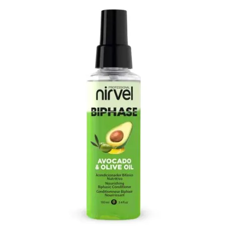 Nirvel Acondicionador Bifasico Con Aguacate Y Aceite De Oliva 100ml.