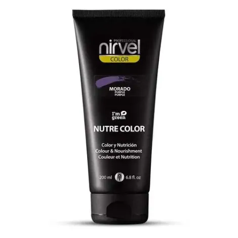Nirvel Nutre Color Morado - Mascarilla De Color Temporal 200ml.