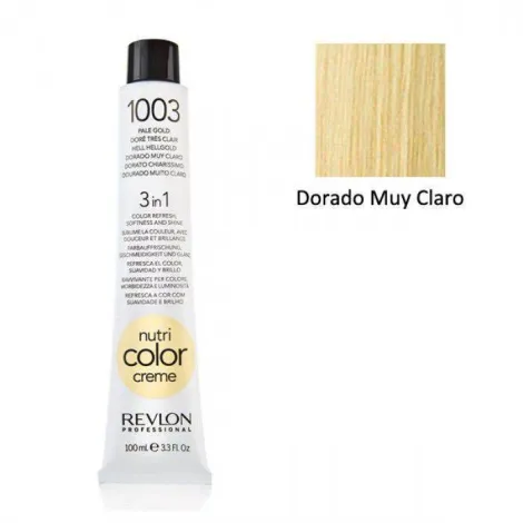 Revlon Nutri Color Creme 1003 Dorado Muy Claro 100ml. - Imagen 2