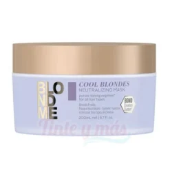 Schwarzkopf BlondMe Mascarilla Neutralizante Cool Blondes 200ml
