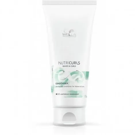Wella Acondicionador Nutricurls Waves & Curls 200ml. Para Rizos Y Ondas